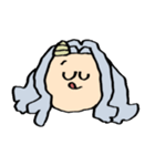 エリちゃんの顔スタンプ（個別スタンプ：7）