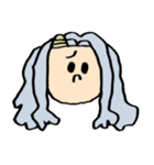 エリちゃんの顔スタンプ（個別スタンプ：9）
