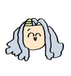 エリちゃんの顔スタンプ（個別スタンプ：16）
