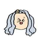 エリちゃんの顔スタンプ（個別スタンプ：23）