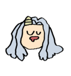 エリちゃんの顔スタンプ（個別スタンプ：27）