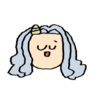 エリちゃんの顔スタンプ（個別スタンプ：33）