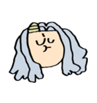 エリちゃんの顔スタンプ（個別スタンプ：34）