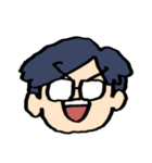 飯田くんの顔スタンプ（個別スタンプ：31）