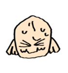 口田くんの顔スタンプ（個別スタンプ：3）