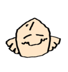 口田くんの顔スタンプ（個別スタンプ：19）