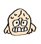 口田くんの顔スタンプ（個別スタンプ：21）