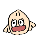 口田くんの顔スタンプ（個別スタンプ：36）