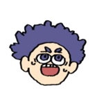 心操くんの顔スタンプ（個別スタンプ：4）