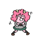 うれしそうなA組のスタンプ（個別スタンプ：4）