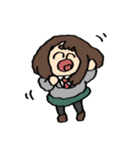 うれしそうなA組のスタンプ（個別スタンプ：10）