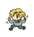 うれしそうなA組のスタンプ（個別スタンプ：13）