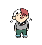 うれしそうなA組のスタンプ（個別スタンプ：29）