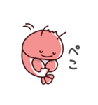 ザリガニの日常色々（個別スタンプ：4）