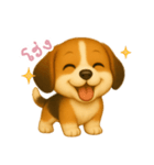 わんで伝えるビーグル TH（個別スタンプ：5）