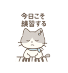 ゆるっと音楽隊  〜ピアノネコの日常〜（個別スタンプ：4）