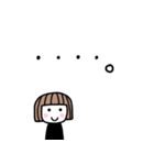 ゆるかわ女子＊無気力と励まし（個別スタンプ：12）