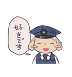 お犬の お巡りさん（個別スタンプ：1）