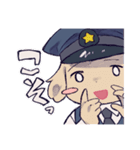 お犬の お巡りさん（個別スタンプ：3）