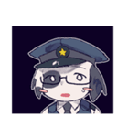 お犬の お巡りさん（個別スタンプ：8）