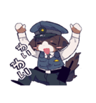 お犬の お巡りさん（個別スタンプ：17）