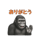 gorigoriのゴリラスタンプ1（個別スタンプ：4）
