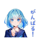 作曲する★女子高生の日常（個別スタンプ：8）