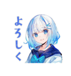 作曲する★女子高生の日常（個別スタンプ：9）