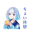 作曲する★女子高生の日常（個別スタンプ：21）