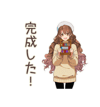 マイペース女子のDIY日和★（個別スタンプ：6）