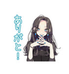 しっかり者な女子のやっちゃった謝罪（個別スタンプ：3）