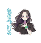 しっかり者な女子のやっちゃった謝罪（個別スタンプ：8）
