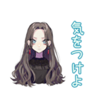 しっかり者な女子のやっちゃった謝罪（個別スタンプ：15）