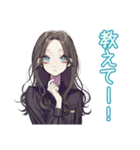 しっかり者な女子のやっちゃった謝罪（個別スタンプ：18）