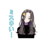 しっかり者な女子のやっちゃった謝罪（個別スタンプ：22）