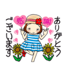ひま子ちゃん693大人女子の夏言葉スタンプ（個別スタンプ：28）