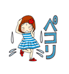 ひま子ちゃん693大人女子の夏言葉スタンプ（個別スタンプ：30）