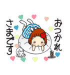 ひま子ちゃん693大人女子の夏言葉スタンプ（個別スタンプ：37）