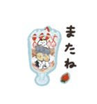 日本猫の夏 よく使う日常会話スタンプ（個別スタンプ：40）