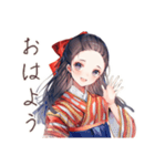 大正女学生★モダンカフェ（個別スタンプ：2）