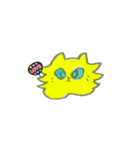 【動く】ねこにゃお星の猫たち（個別スタンプ：1）