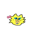【動く】ねこにゃお星の猫たち（個別スタンプ：4）
