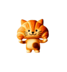 クロワッにゃん 3D ver（個別スタンプ：27）