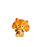 クロワッにゃん 3D ver（個別スタンプ：31）