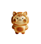 クロワッにゃん 3D ver（個別スタンプ：32）