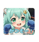 みなみちゃんにおまかせスタンプ（個別スタンプ：15）