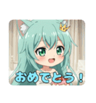 プレミアムみなみちゃんスタンプ⑨（個別スタンプ：21）