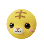 ガゼル黄色い生き物プレミアムカプセルトイ（個別スタンプ：31）