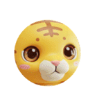 ガゼル黄色い生き物プレミアムカプセルトイ（個別スタンプ：33）
