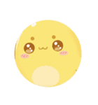 黄色いライオントラカプセルトイ（個別スタンプ：9）